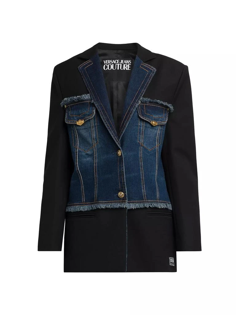 Versace Denim Suit Jacket 1