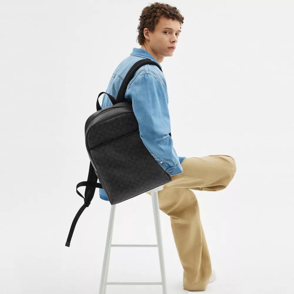 Coach Owen Backpack In Signature Canvas