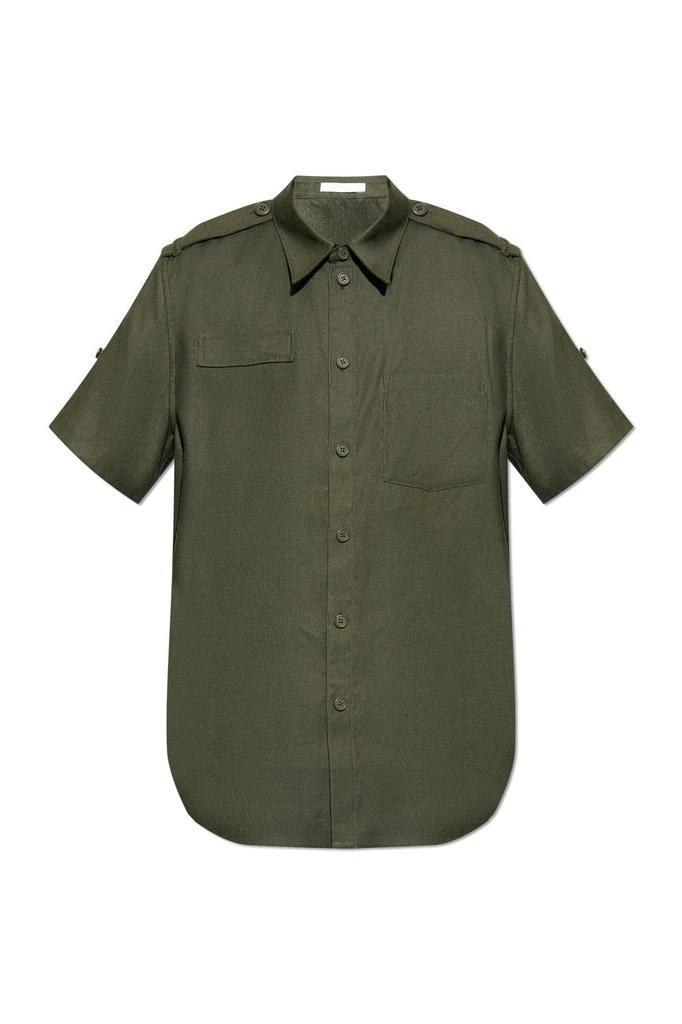 Helmut Lang Helmut Lang Short Sleeved Epaulet Shirt 1