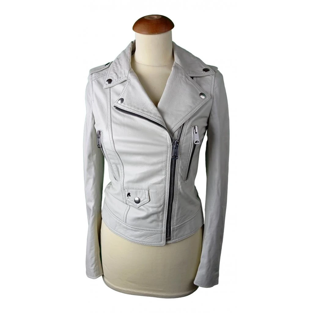 Replay Replay Leather biker jacket 1