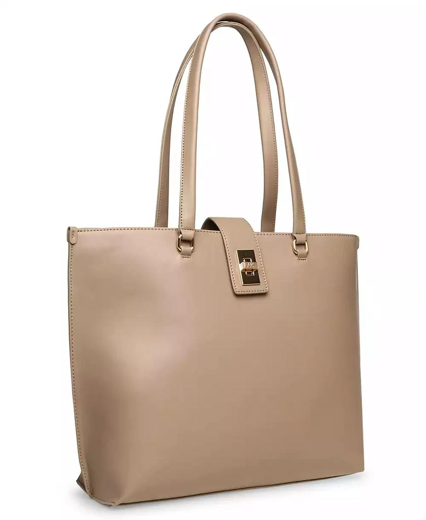 Anne Klein Women's Enamel Turn Lock Tote Bag 3