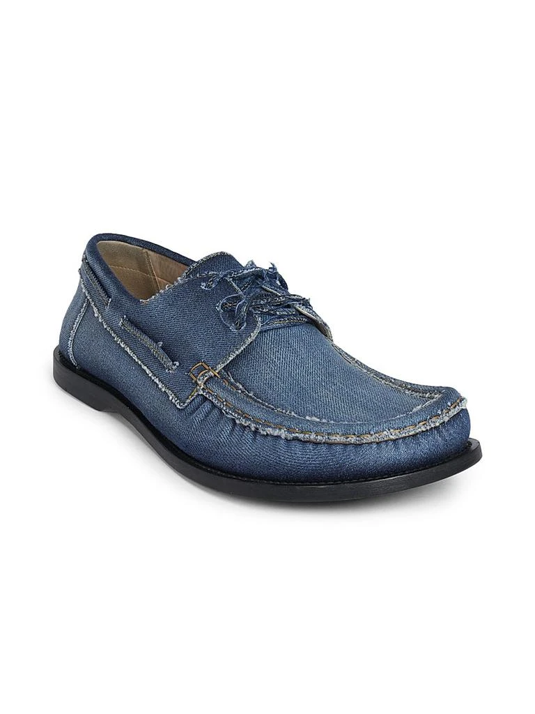 Loewe Campo Denim-Inspired Boat Shoes 2