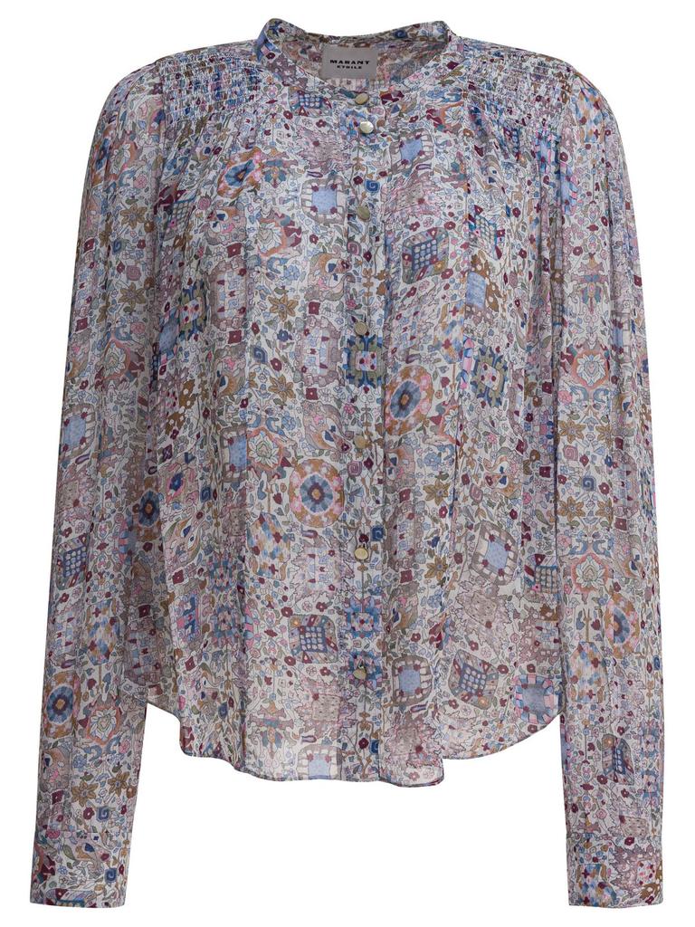Isabel Marant Étoile Isabel Marant Étoile Patterned Long-Sleeved Shirt