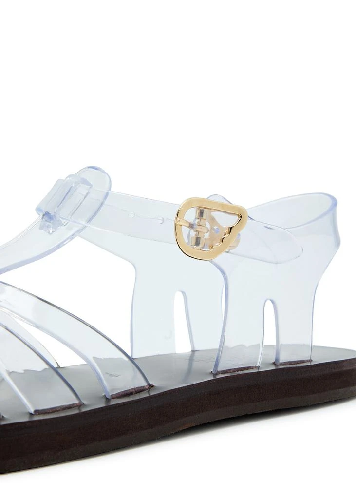 ANCIENT GREEK SANDALS Homeria Jelly rubber sandals 4