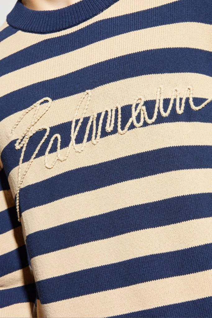 Balmain Balmain Striped Knit Jumper 4
