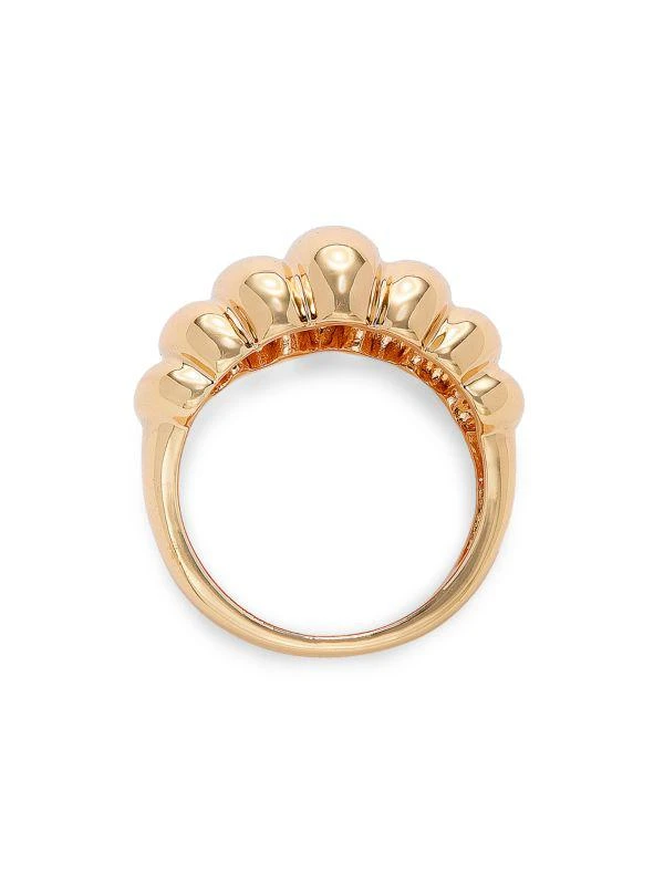 Sterling Forever 14K Goldplated Bubble Dome Statement Ring 3