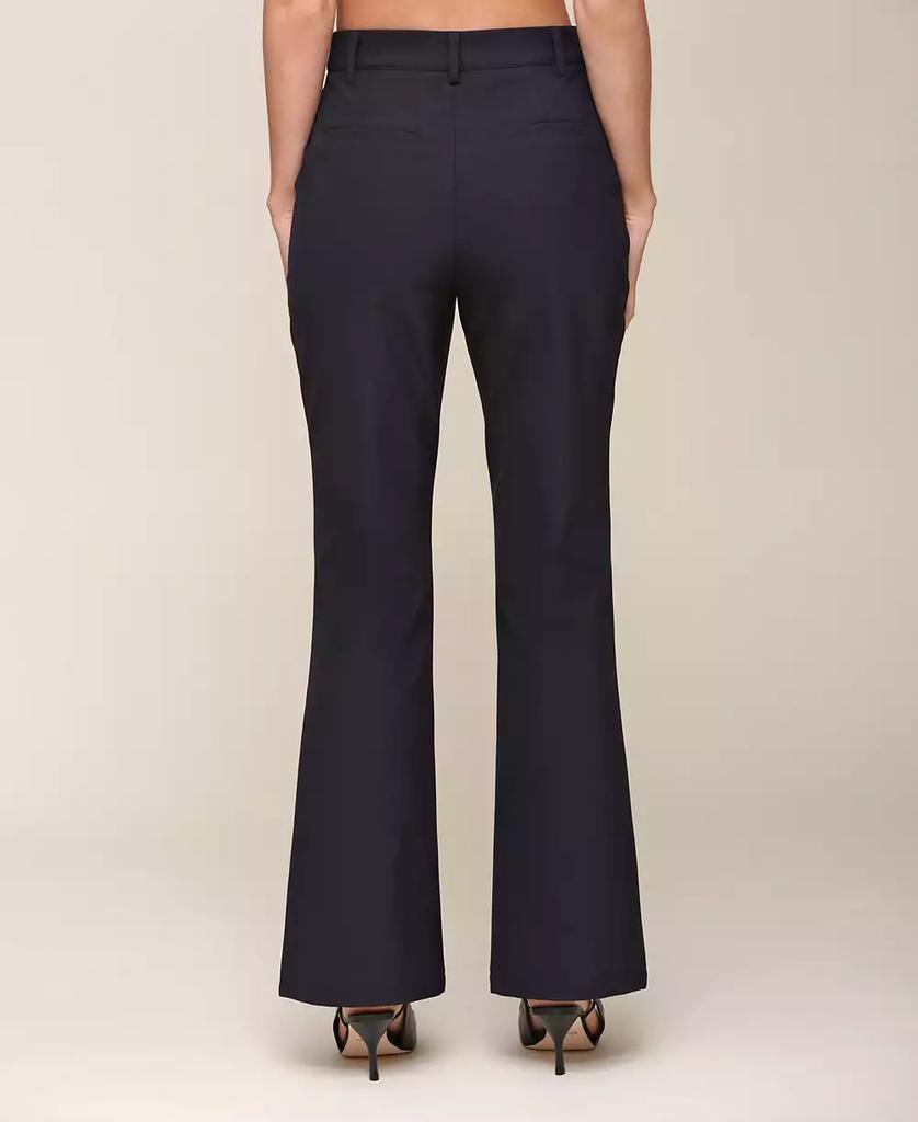 Avec Les Filles Women's Pintuck Kick-Flare Pants