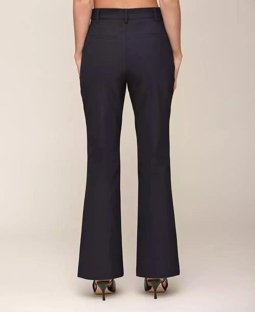 Avec Les Filles Women's Pintuck Kick-Flare Pants 2
