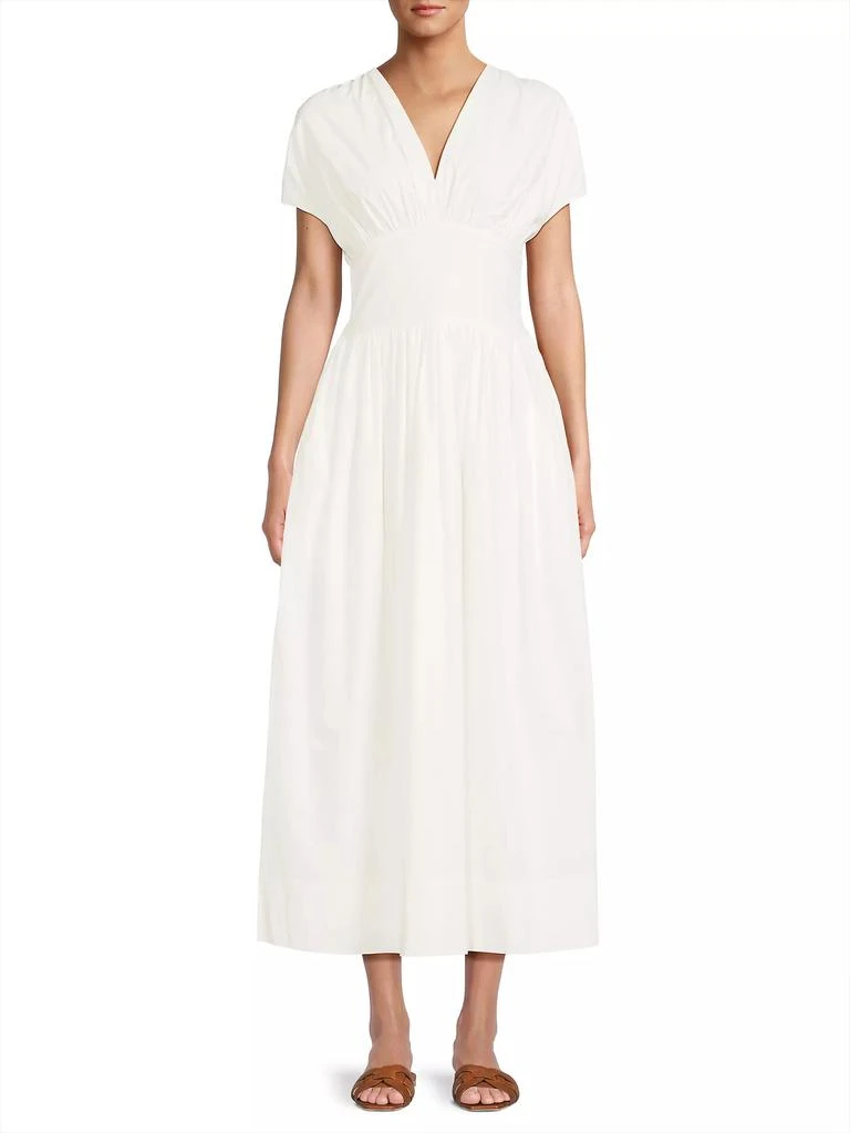 Faithfull the Brand Auve Cotton Midi-Dress 3