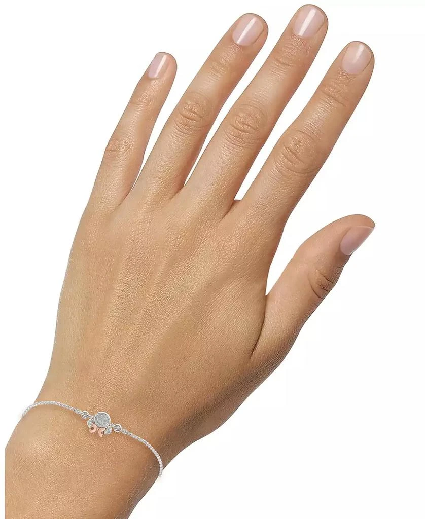 Disney Minnie Mouse Glitter Crystal Lariat Bracelet 3