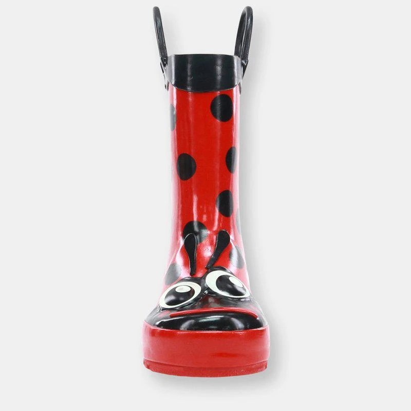 Western Chief Kids Ladybug Rain Boots 5 TODDLER 2