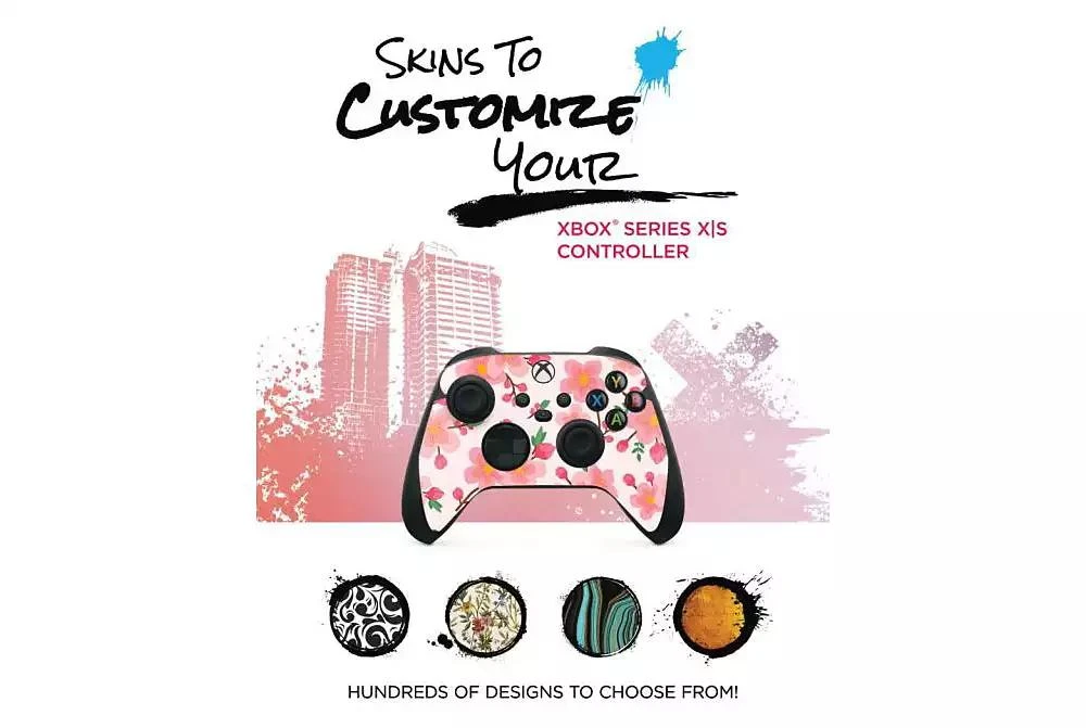Microsoft Xbox Wireless Controller for Series X, Series S, Windows with MightySkins Custom Skin Code - Gold Shadow 4
