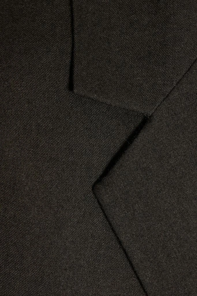 Theory Double-breasted wool-felt blazer 4