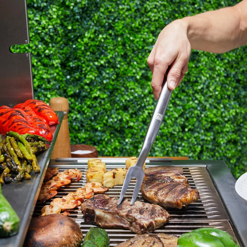 ZWILLING BBQ+ Stainless Steel Grill Meat Fork 5