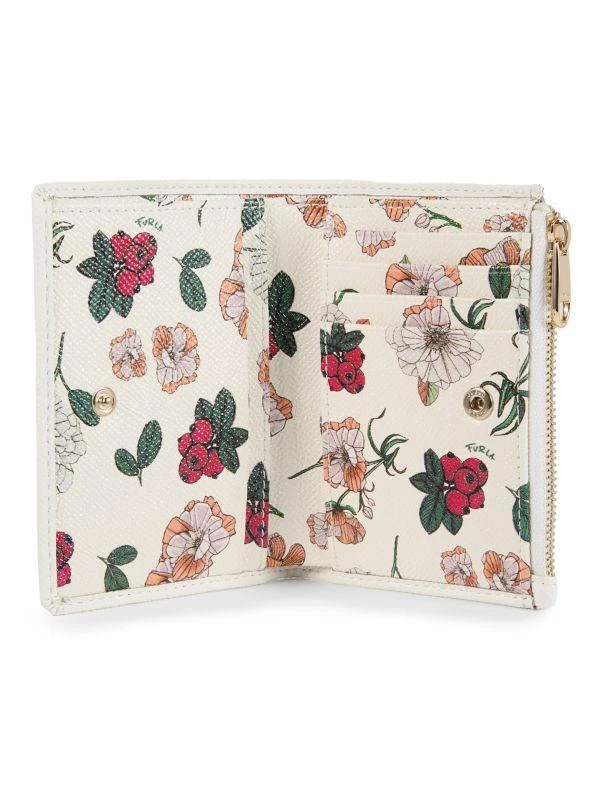Furla Floral Leather Wallet 2