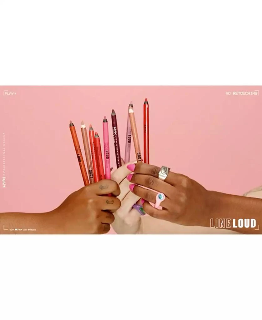 NYX Professional Makeup Line Loud Lip Pencil 8