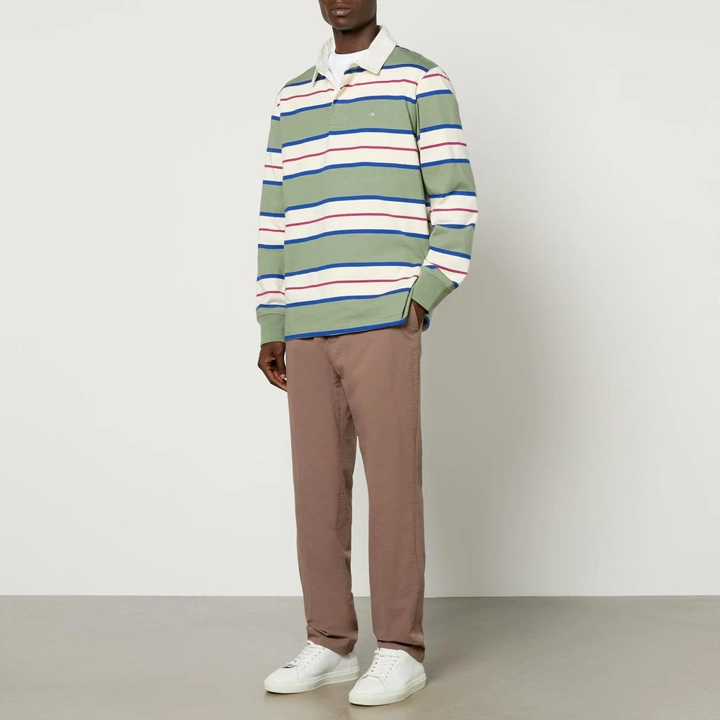 Gant GANT Striped Heavy Rugger Cotton Rugby Shirt 3