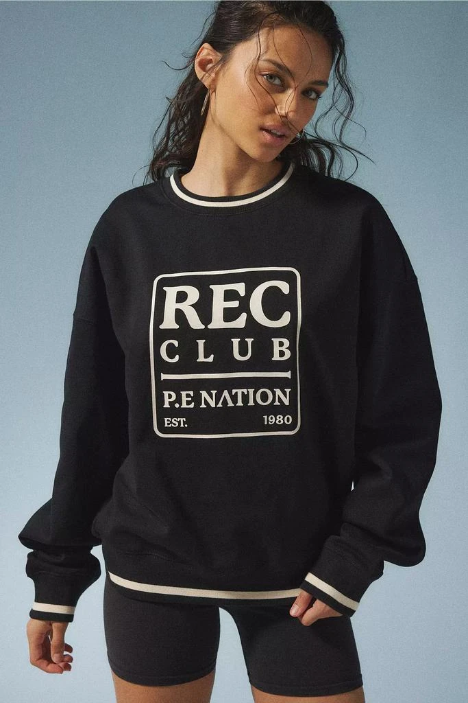 P.E Nation P.E Nation Icon Graphic Crew Neck Sweatshirt 1