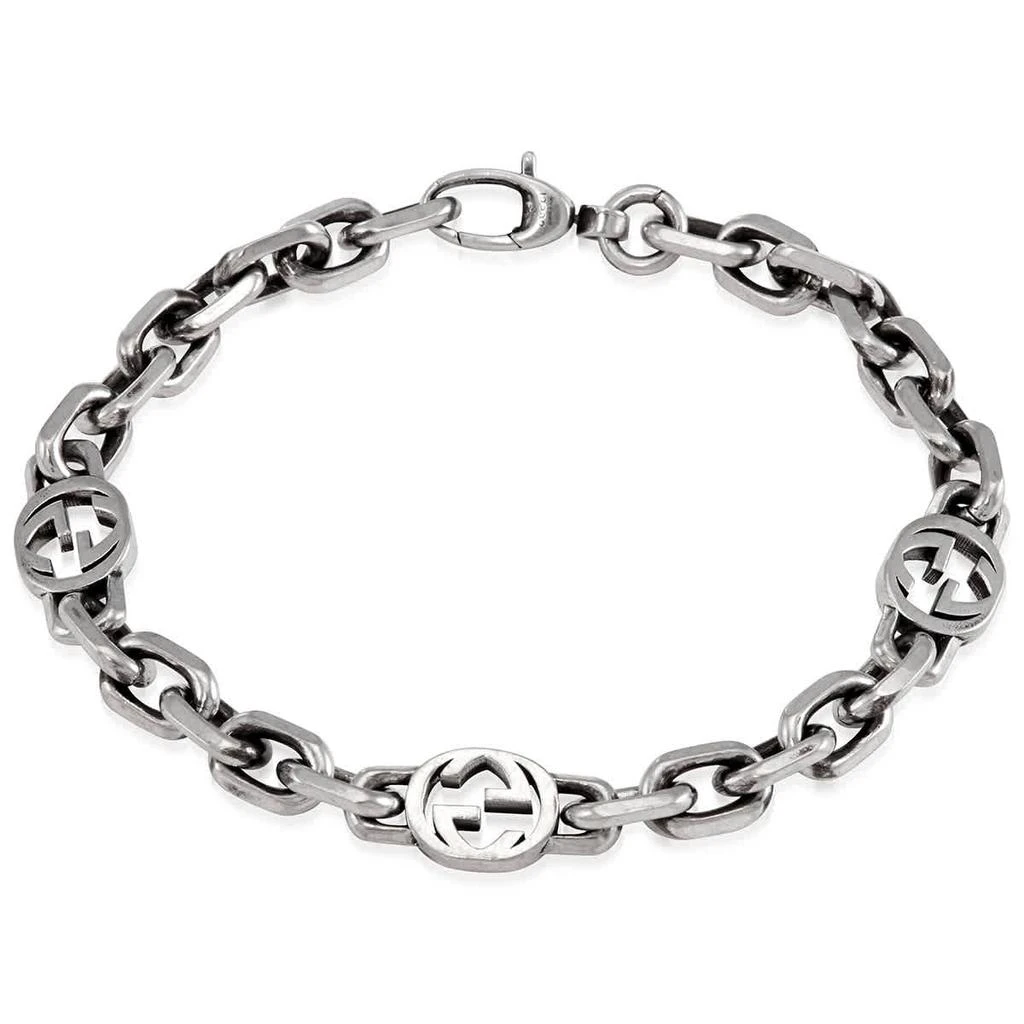 Gucci Silver bracelet with Interlocking G 1