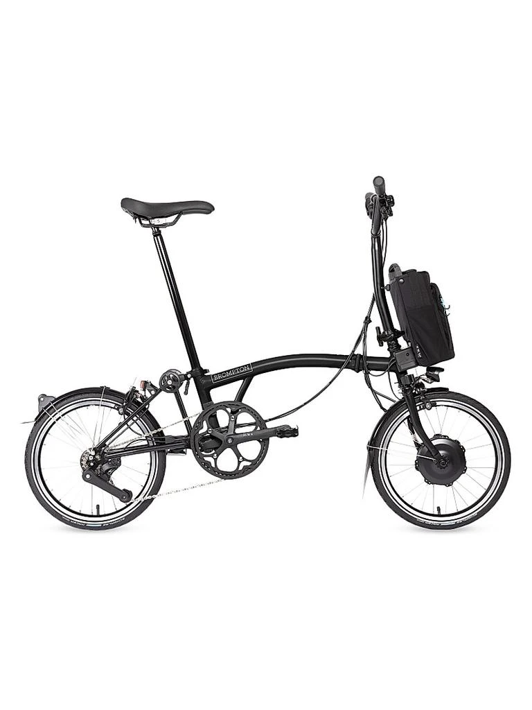 Brompton Bikes Electric C Line 12 Speed Mid Handlebar Folding Bike 3