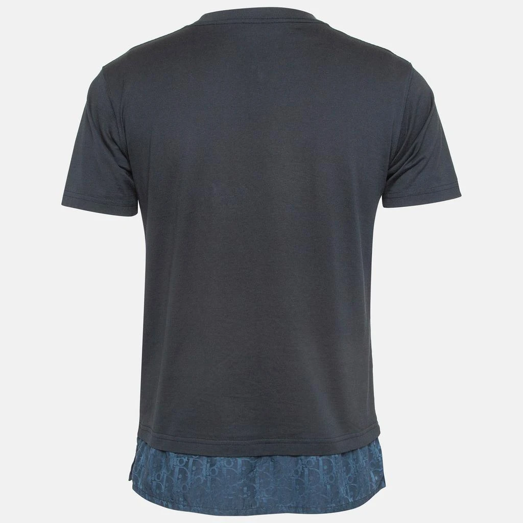 Dior Dior Homme Blue Layered Oblique Cotton T-Shirt XS 2