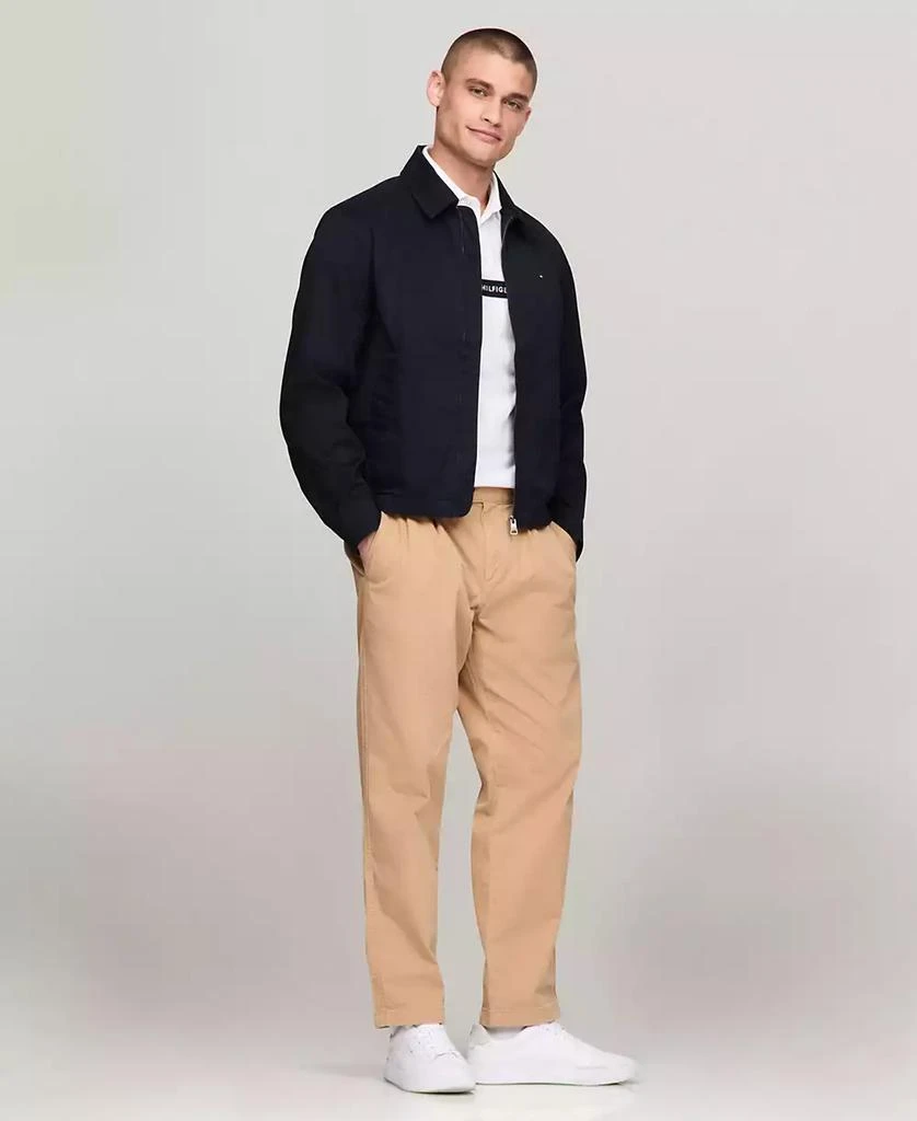 Tommy Hilfiger Men's Cotton Ivy Zip-Front Jacket 4