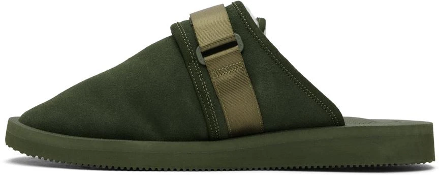 Suicoke Green ZAVO-Mab Sandals 3