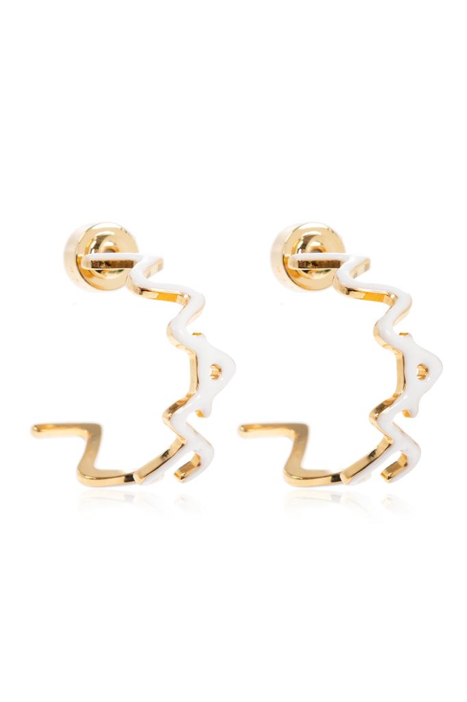 Marni MARNI | Silver Bow drop earrings | Women | PZ