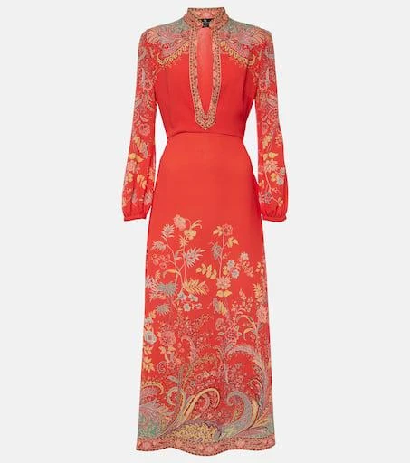 ETRO Printed midi dress 1
