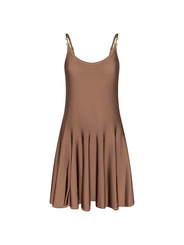 l'agence inori beaded mini dress Mother of the Bride Gown with Peplum