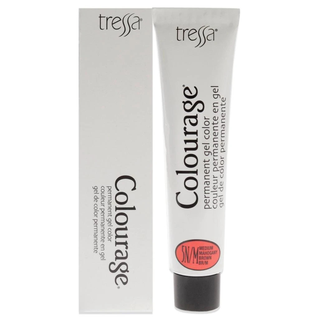 Tressa Colourage Permanent Gel Color - 5NM Medium Mahogany Brown by  for Unisex - 2 oz Hair Color