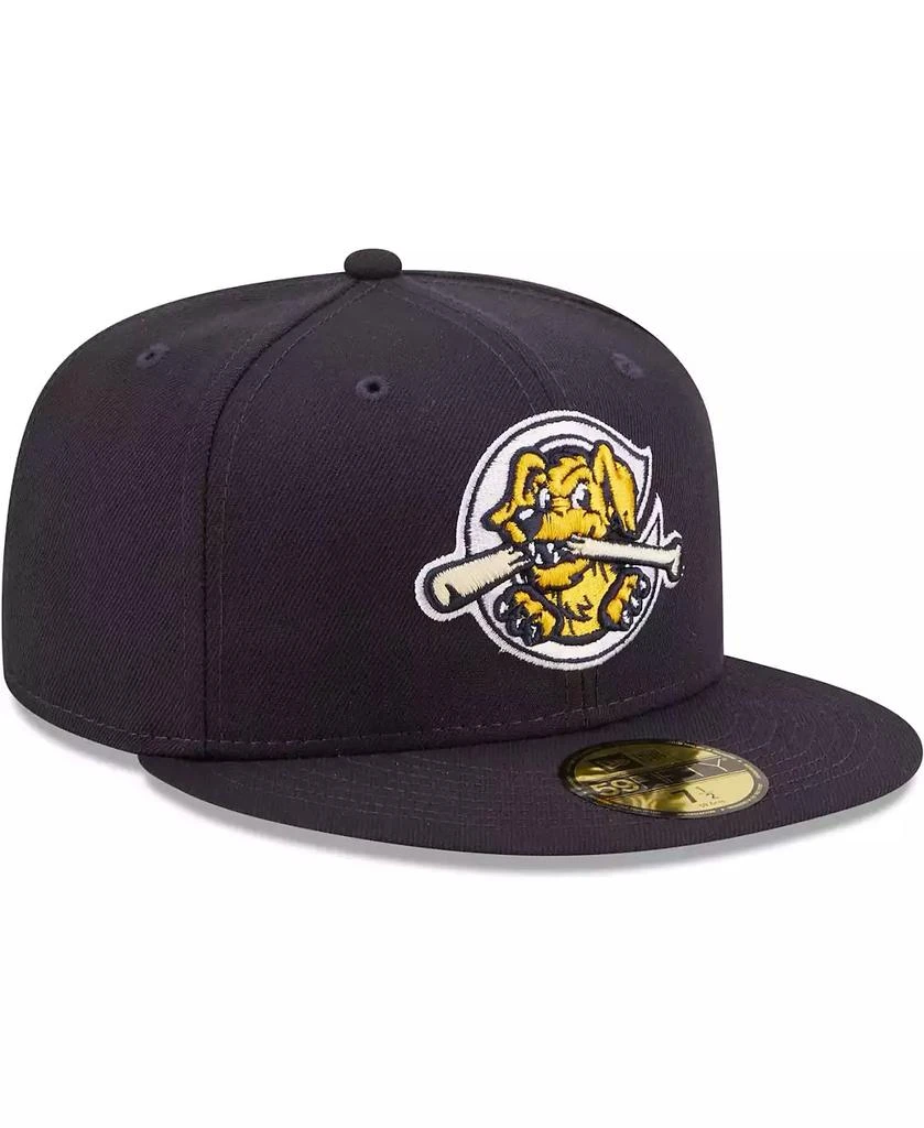 New Era Men's Navy Charleston RiverDogs Authentic Collection 59FIFTY Fitted Hat 3