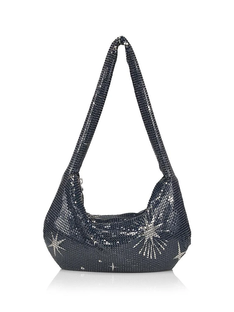 Whiting 
Davis Diana Star Small Mesh Shoulder Bag 1