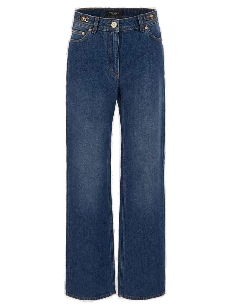 Versace Versace High-Waist Straight-Leg Jeans 1
