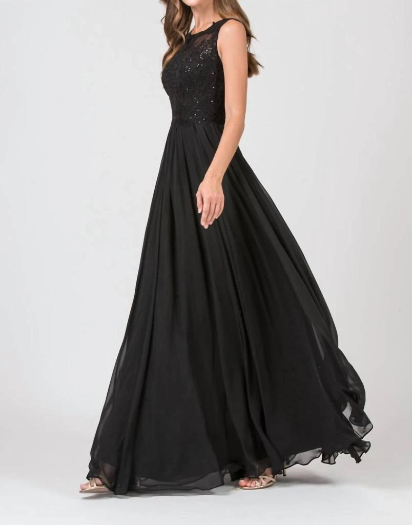 open lace back dress Eureka Fashion 7100 Dress