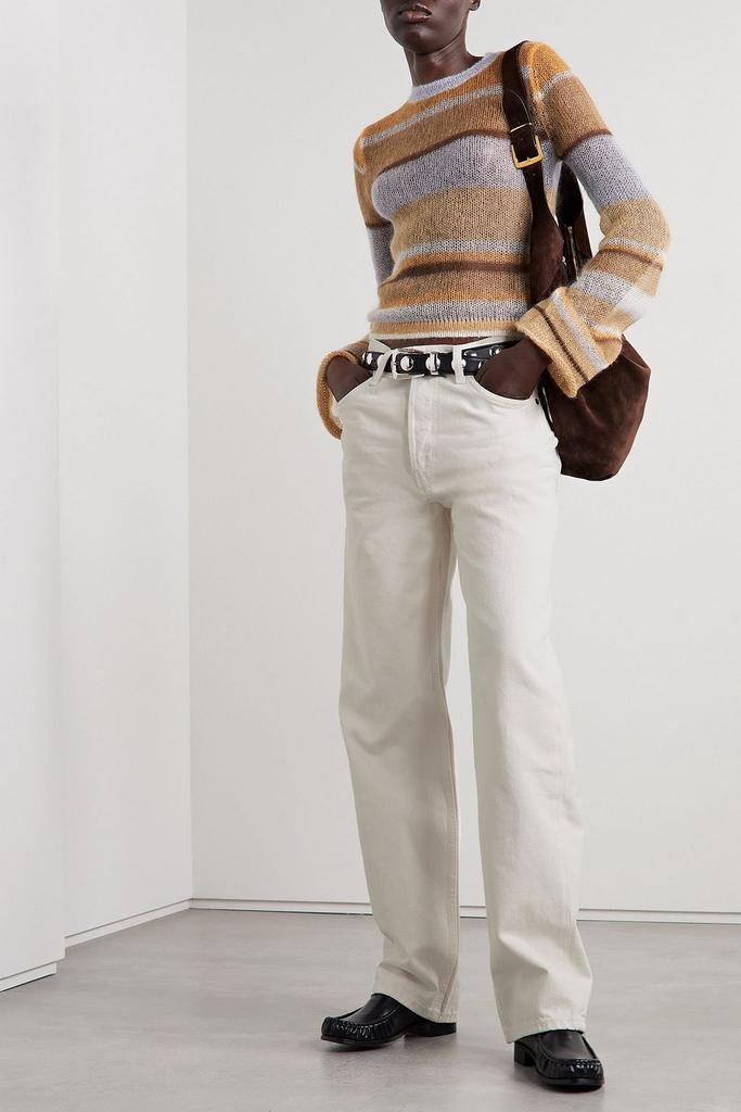 Re/Done Loose Long Slouchy low-rise straight-leg jeans