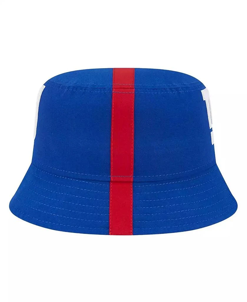 New Era Men's Royal New York Giants Helmet Bucket Hat 2
