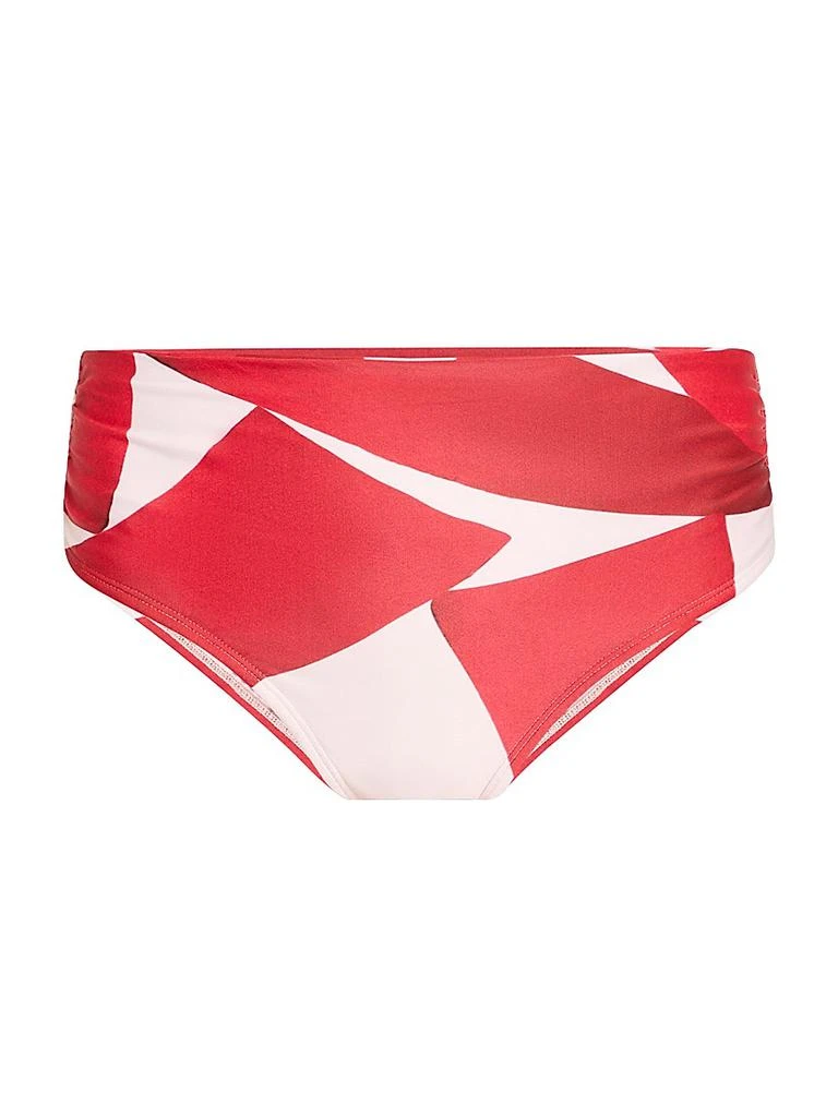 Lenny Niemeyer Swim Ruched High-Rise Bikini Bottom 1
