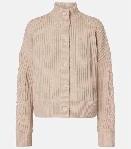 Max Mara Afelio wool and cashmere cardigan 1
