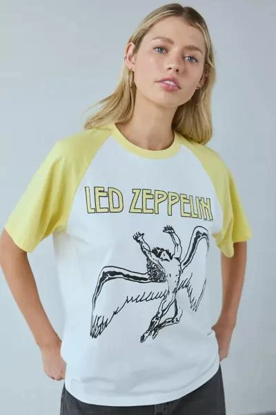 Urban Outfitters Led Zeppelin 1977 Graphic Raglan Tee 1