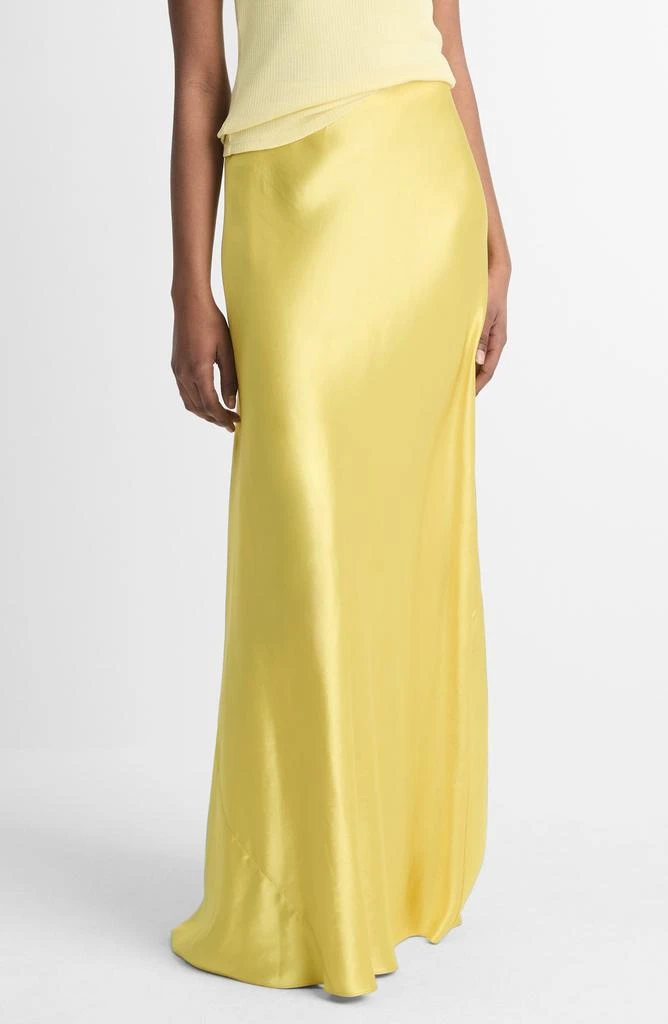 Vince Satin Maxi Skirt