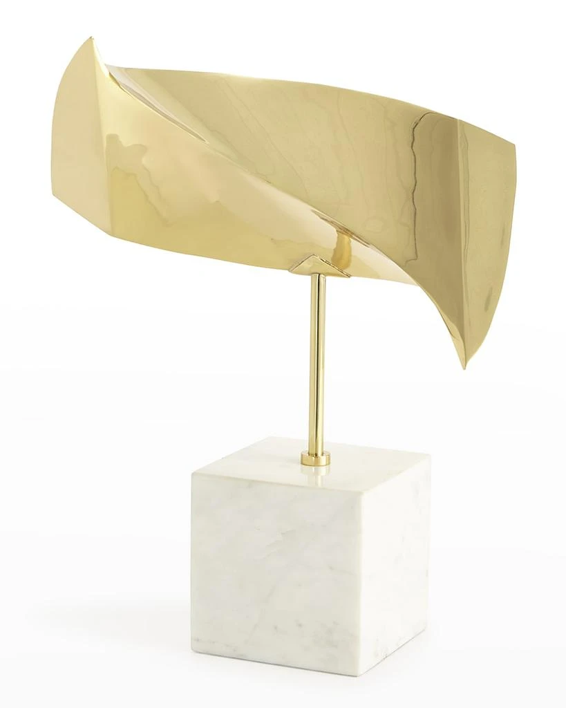 Global Views Wave Sculpture - 19" 2