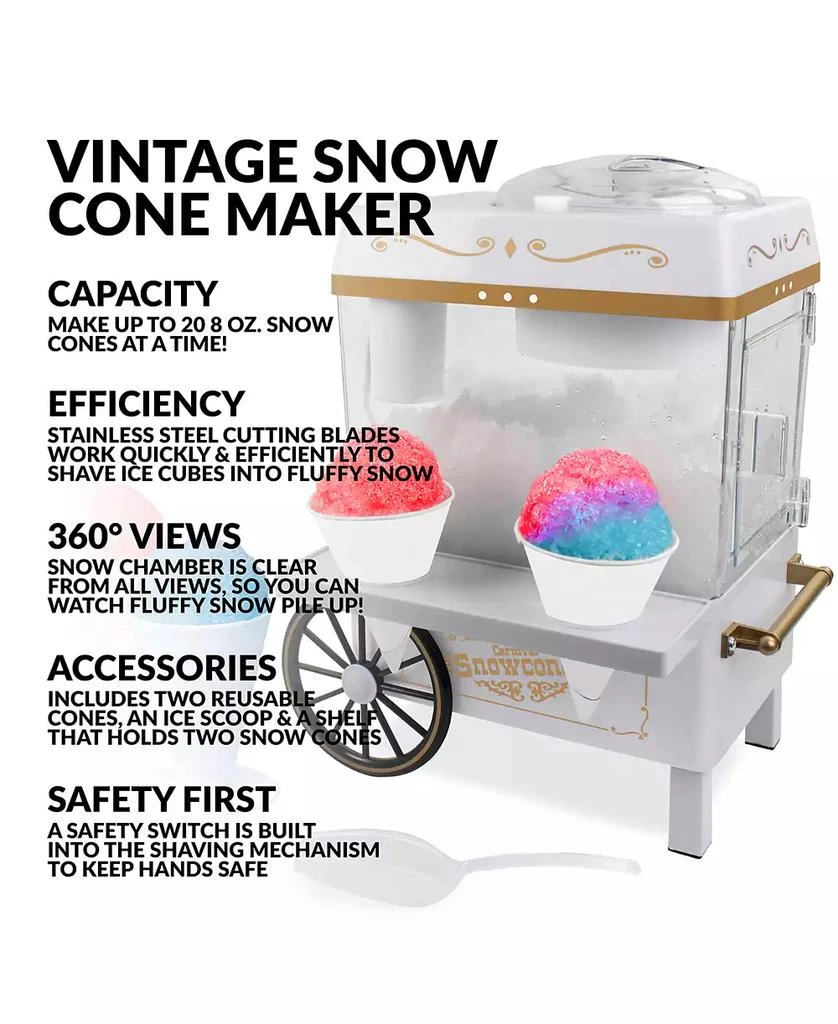 Nostalgia 15.5" Snow Cone Maker 3