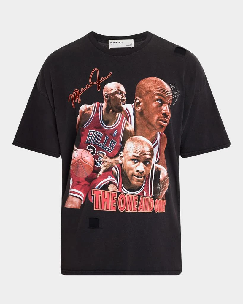 DOMREBEL Men's Michael Jordan Graphic T-Shirt 1