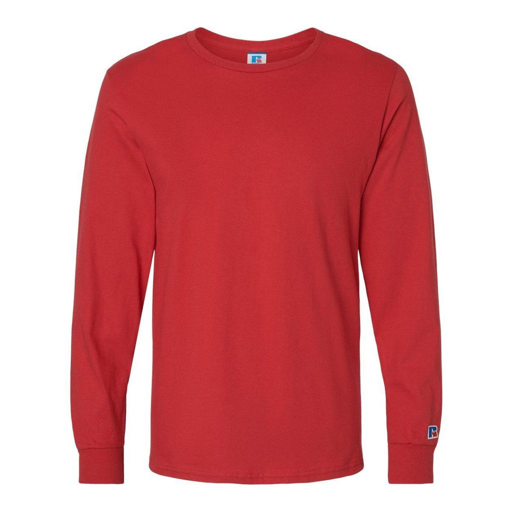Russell Athletic Combed Ringspun Long Sleeve T-Shirt