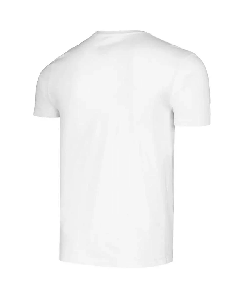 Mad Engine Men's and Women's White Guardians of the Galaxy Rocket Raccoon Panels T-shirt 3