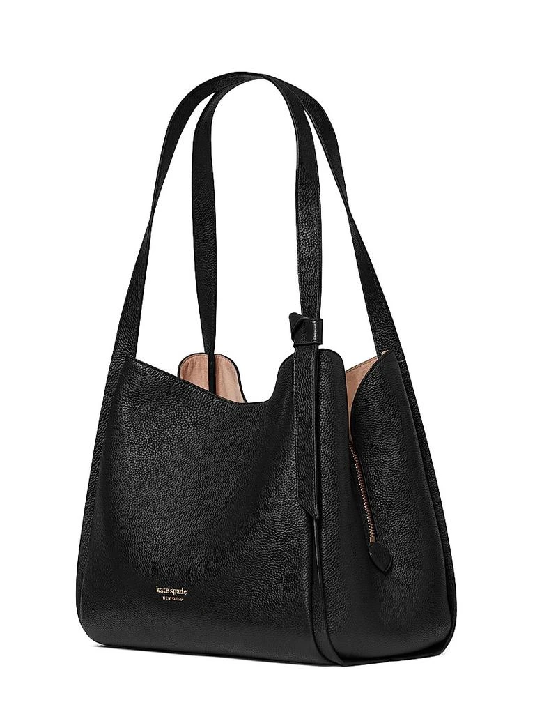 Kate Spade Large Knott Leather Shoulder Bag 3