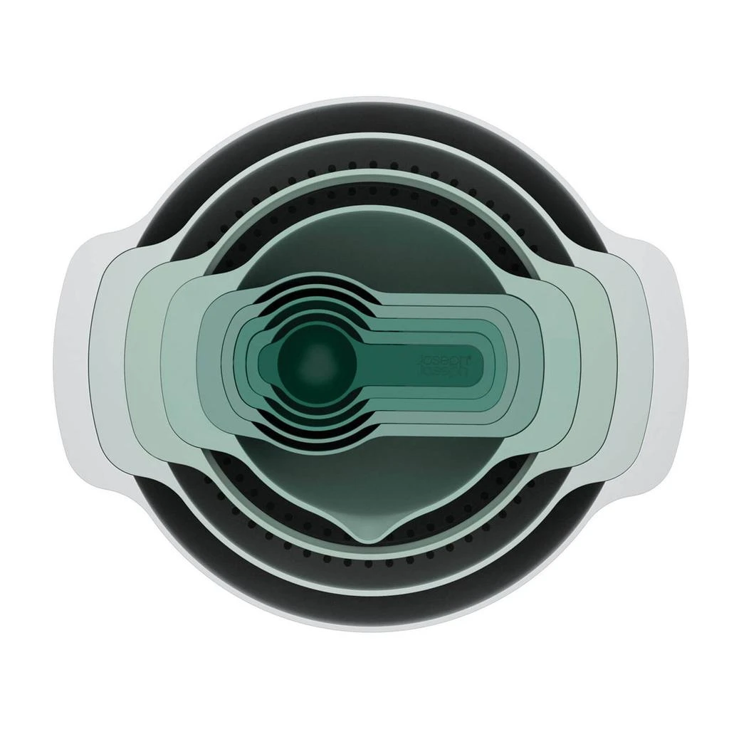 Joseph Joseph Joseph Joseph Editions - Nest 9-Piece Food Preparation Set - Sage 2