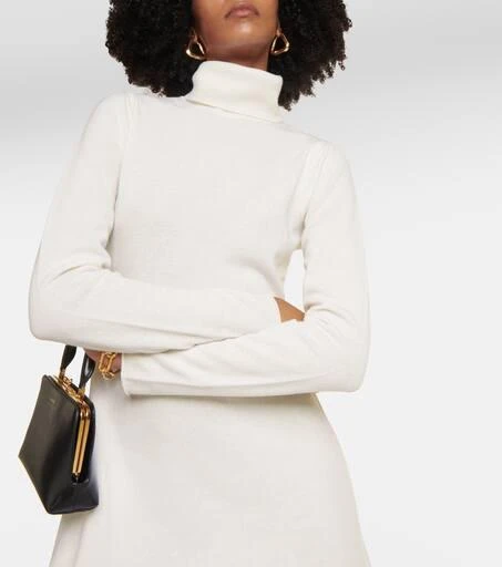 Jardin des Orangers Wool and cashmere minidress 5