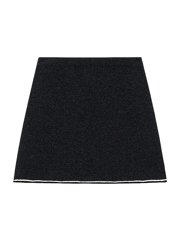 Theory Felted Tweed Miniskirt 1